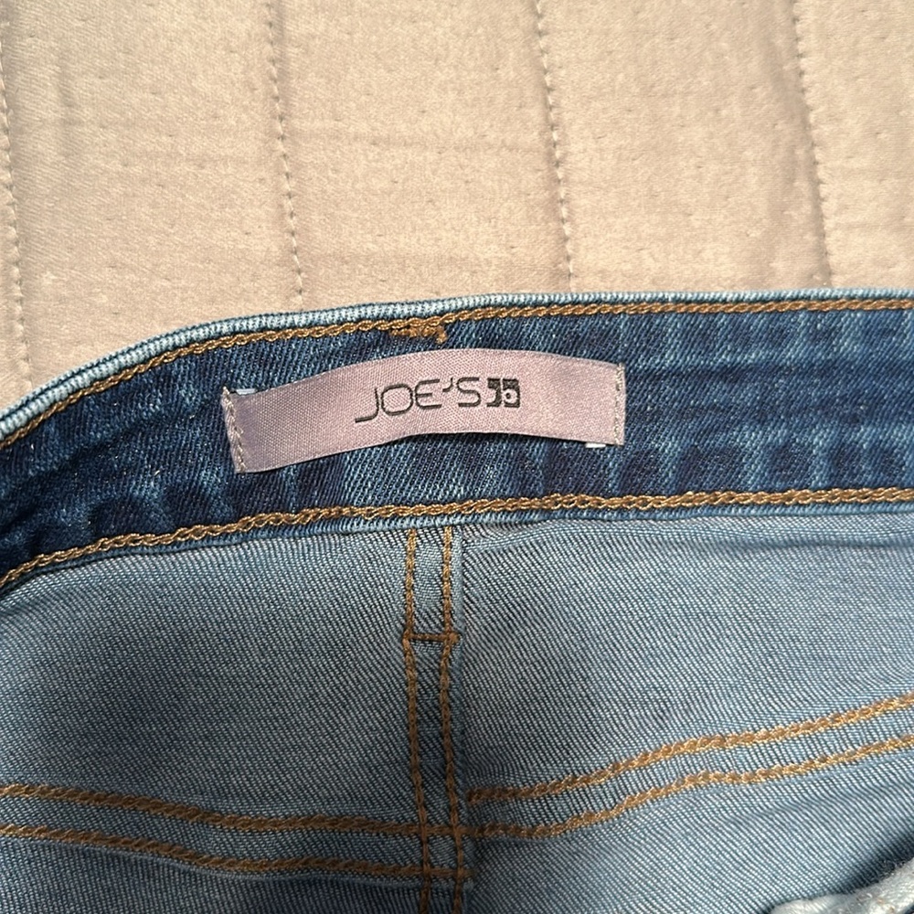 Joe's Jeans Blue Ankle Cropped Denim, high rise - Picture 9 of 12